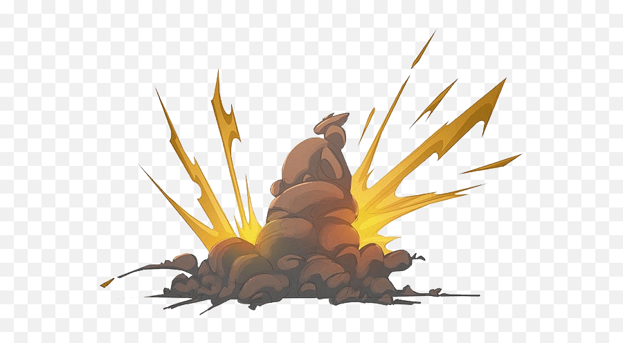Cartoon Explosion Png Transparent - Explosion Transparent Background Cartoon Emoji,Explosion Png