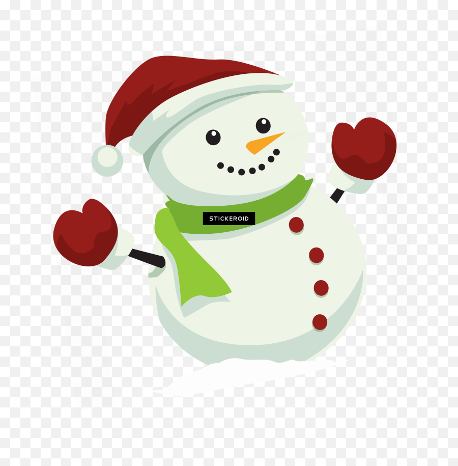 Snowman Png Transparent Clipart - Transparent Christmas Snowman Png Emoji,Snowman Png