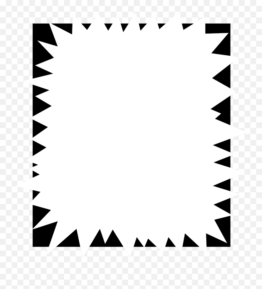 Border Free Stock Photo Illustration Of Blank Explosive Emoji,Explosion Clipart Black And White