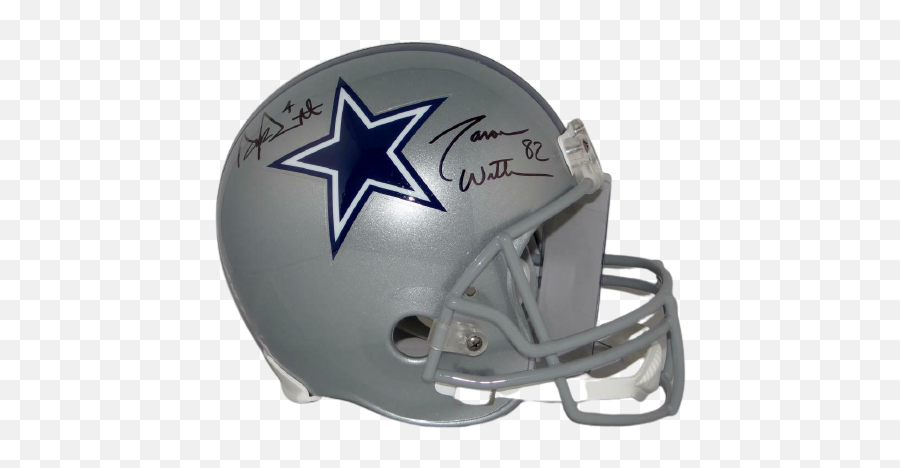 Dak Prescottjason Witten Dallas Cowboys Signed Full Size Helmet - Jsa Coa Emoji,Dallas Cowboys Helmet Png