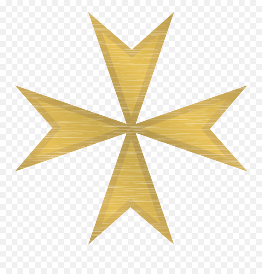 Free Gold Maltese Cross 1194202 Png With Transparent Background - Malta Tshirt Print Emoji,Cross Transparent