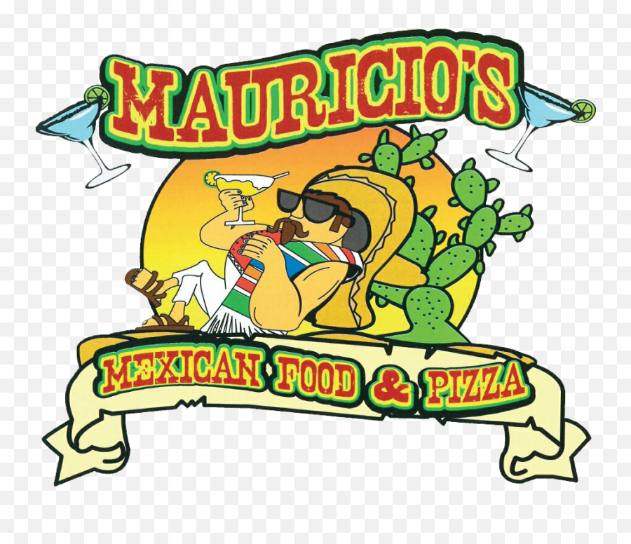 Mauriciou0027s Mexican Food U0026 Pizza - Glendora Ca 91723 Menu Emoji,Cartoon Pizza Logo