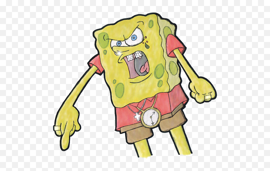 Download Gangsta Spongebob Psd - Spongebob Gangster Emoji,Spongebob Transparent