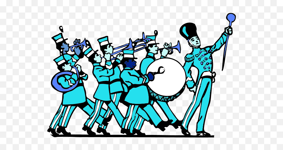 Marching Band Clipart Kid - Cartoon Transparent Marching Band Emoji,Band Clipart