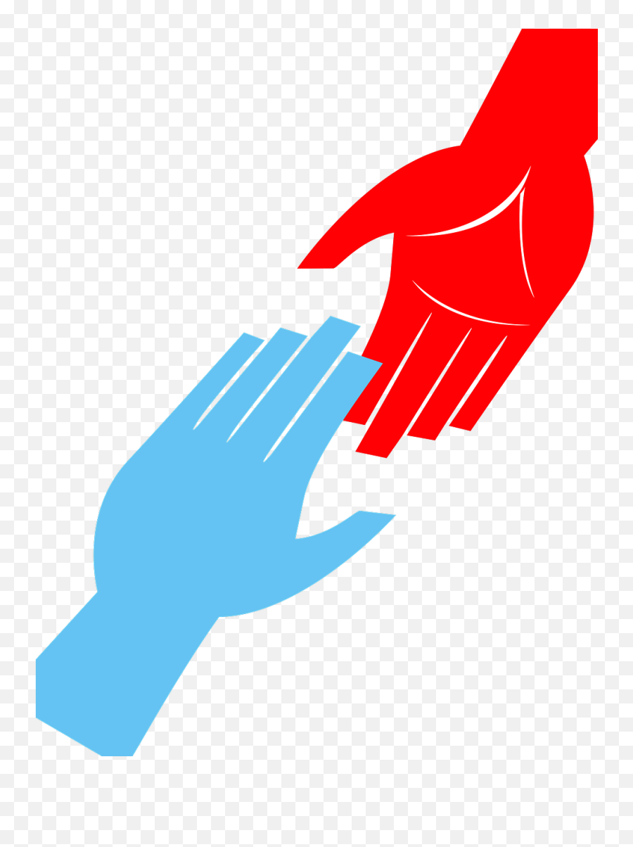 Helping Hand Clipart - Clip Art About Helping Emoji,Red Instagram Logo