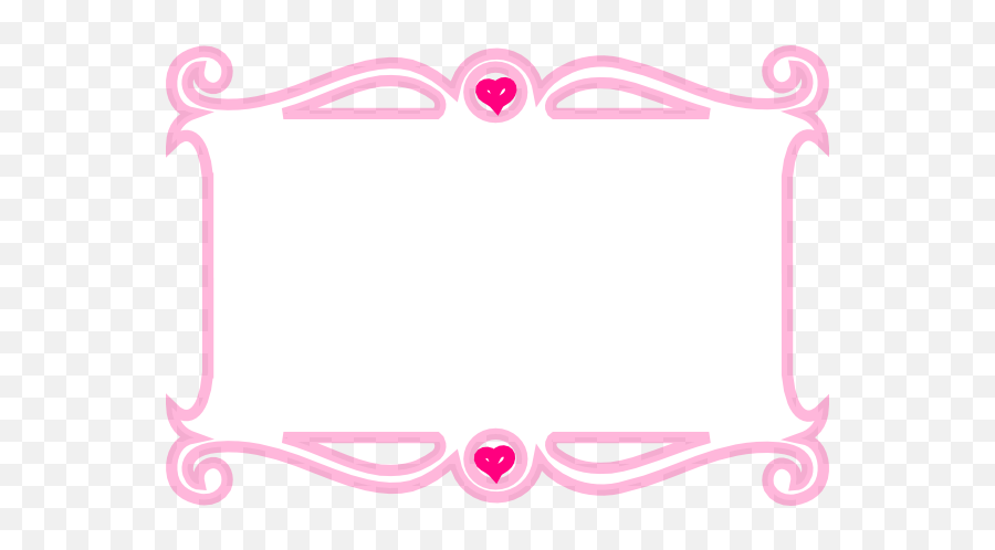 Princess Borders And Frames Clipart - Clipart Kid Clip Art Princess Pink Frame Png Emoji,Frame Clipart