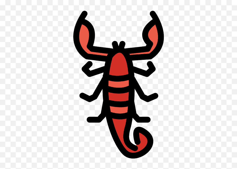 Scorpion Emoji Clipart - Dibujo Animado De Un Escorpión,Scorpion Clipart