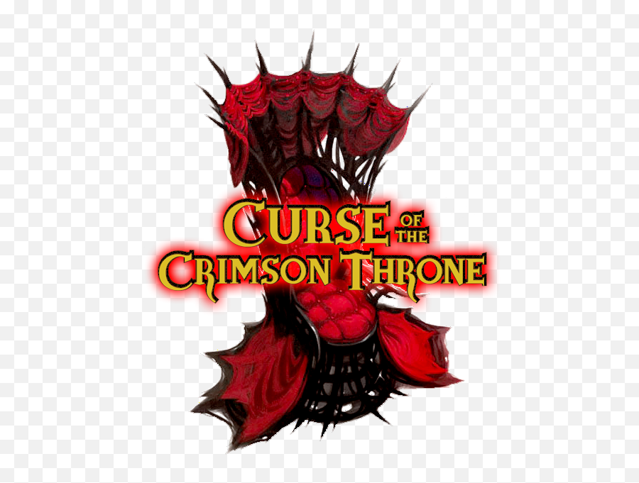 Curse Of The Crimson Throne - Title Curse Of The Crimson Throne Emoji,Throne Png