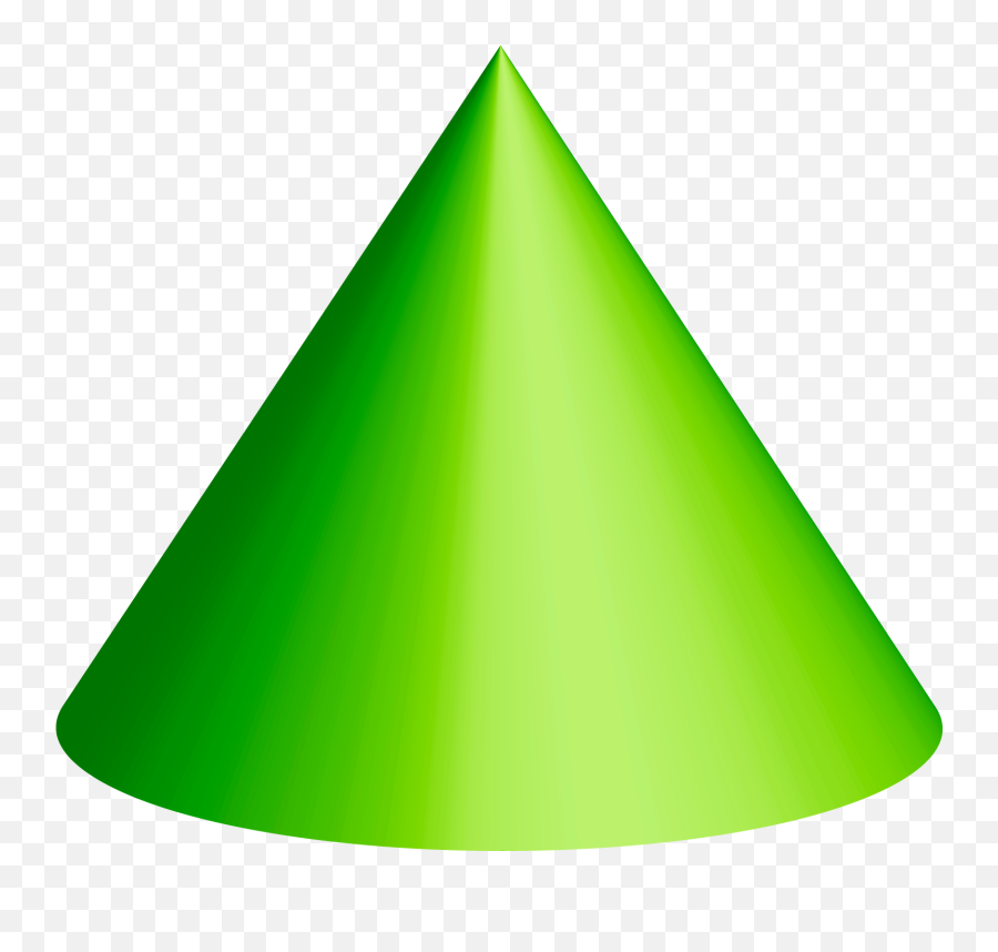 Cone Clipart 3 D Shape Picture 778825 Cone Clipart 3 D Shape - Cone 3d Shape Png Emoji,Cone Clipart