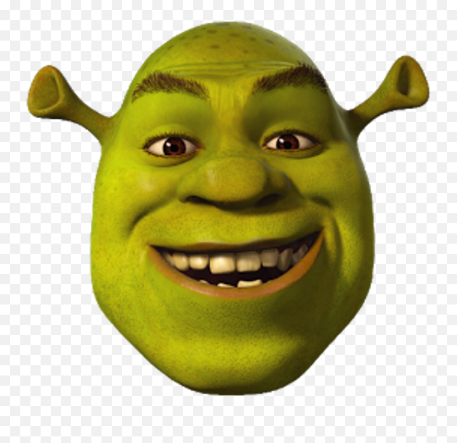 Funny Mlg - Shrek Head Emoji,Mlg Png