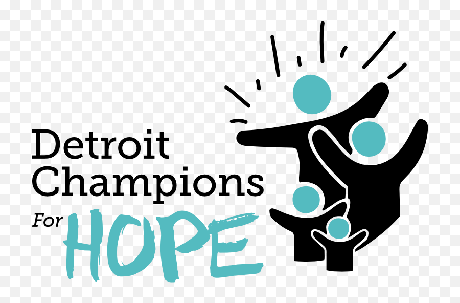 Detroit Champions For Hope Logo - Language Emoji,Champions Logo