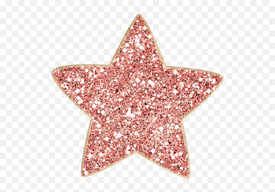 Pink Glitter Star Png Transparent Png - Transparent Pink Glitter Stars Emoji,Pink Glitter Png