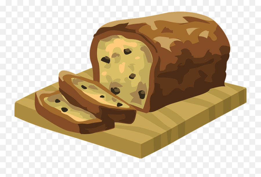 Bread Clipart Photo Food Clip Art - Banana Bread Clipart Emoji,Bread Clipart