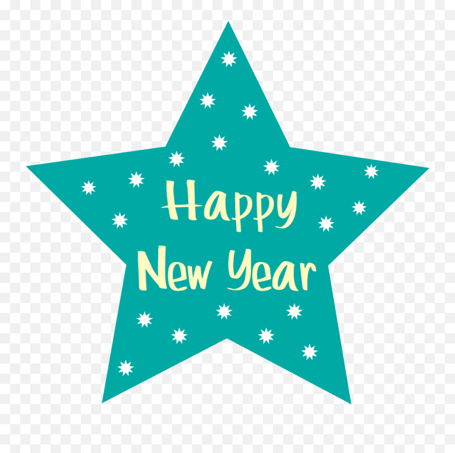 Happy New Year Clip Art 4 - Blue Happy New Year Clipart Emoji,Happy New Year Clipart