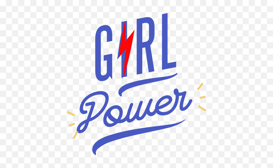 Girl Power Lettering - Language Emoji,Girl Power Png