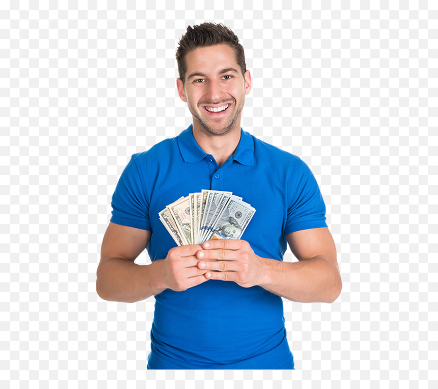 Baldinis Casino Winners 01 - Man Holding Money Transparent Emoji,Money Transparent