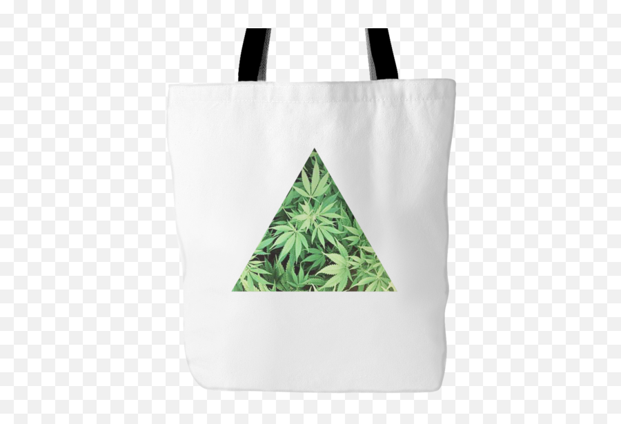 Dank Master Triangle Weed Tote Bag - Tote Bag Emoji,Bag Of Weed Png
