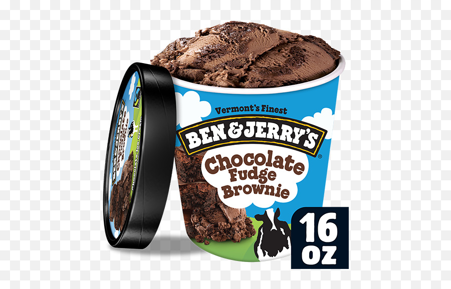 Chocolate Fudge Brownie Ice Cream Pint Emoji,Brownie Png