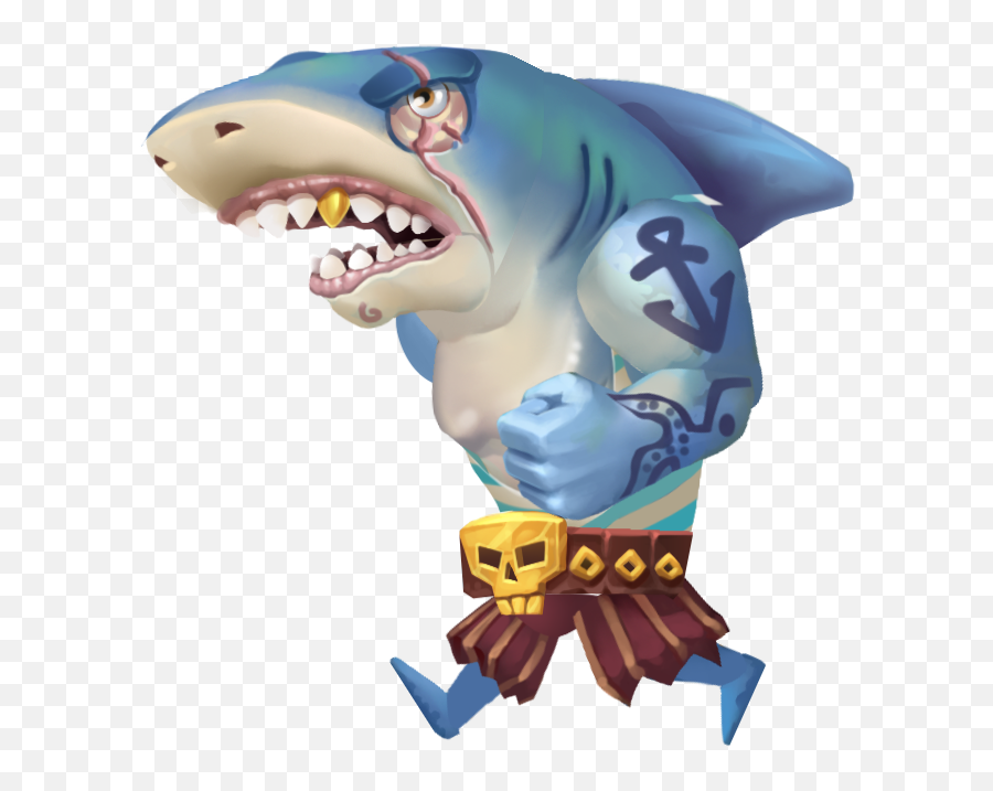 Shark Character Walking Animation Opengameartorg Emoji,Shark Tooth Clipart