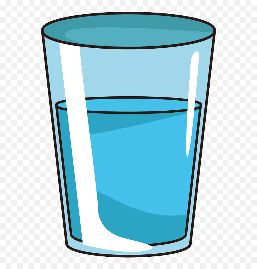 Glass Of Water Clipart Transparent Background - Clipart World Emoji,Photo Transparent Background