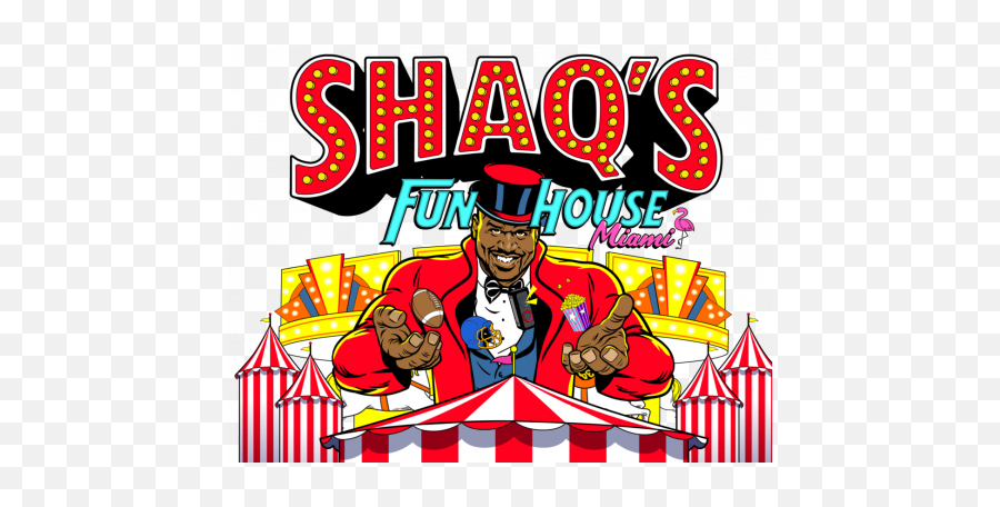Shaqu0027s Fun House For Super Bowl 2020 In Miami - 7days 7nights Emoji,Shaquille O'neal Png