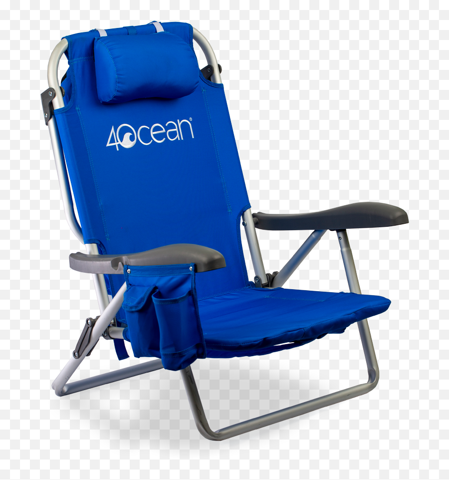 4ocean Signature Backpack Beach Chair With Cooler Emoji,Beach Transparent