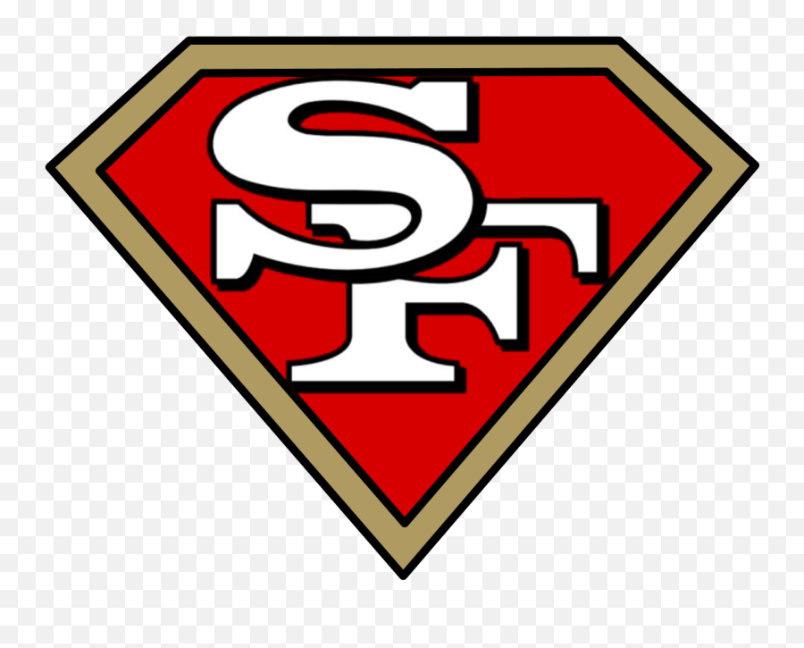 49ers Superman Logo - San Francisco 49ers Emoji,Superman Logo