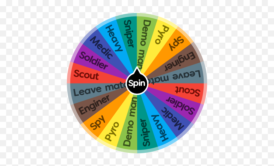 Tf2 Charactor Picker Spin The Wheel App Emoji,Tf2 Scout Logo