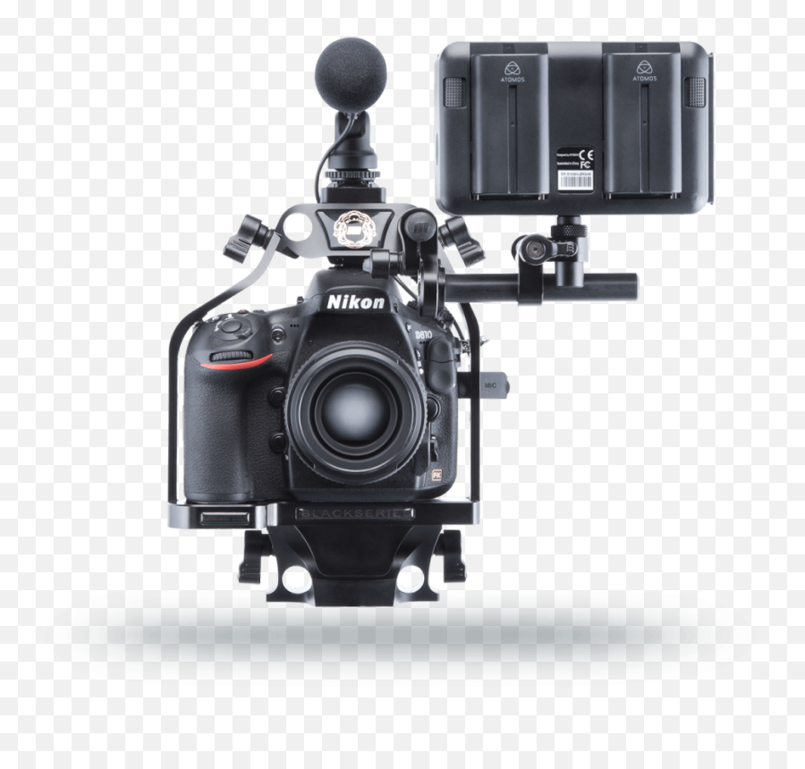 Dslr Camera Clipart - Cage For Nikon D850 Png Download Carbon Fibers Emoji,Video Camera Clipart