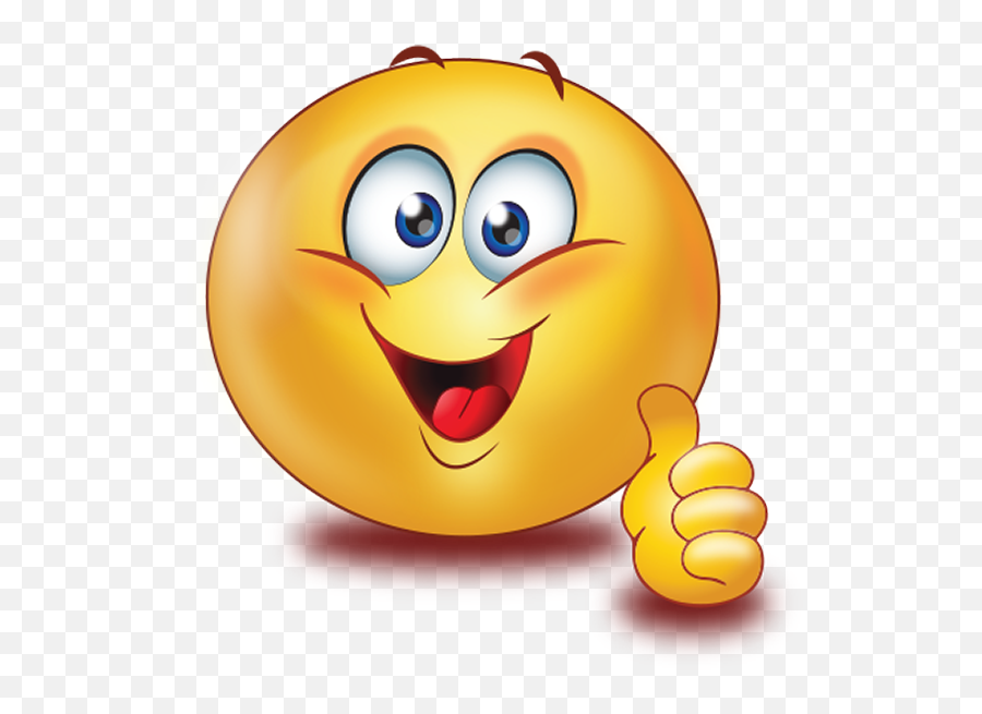 Cheer Big Smile Thumb Up Emoji - Smiley Sticker,Thumbs Up Emoji Png
