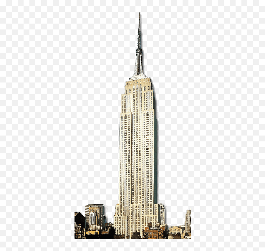 Clipart Empire State Building Png - Empire State Building Emoji,Skyscraper Clipart