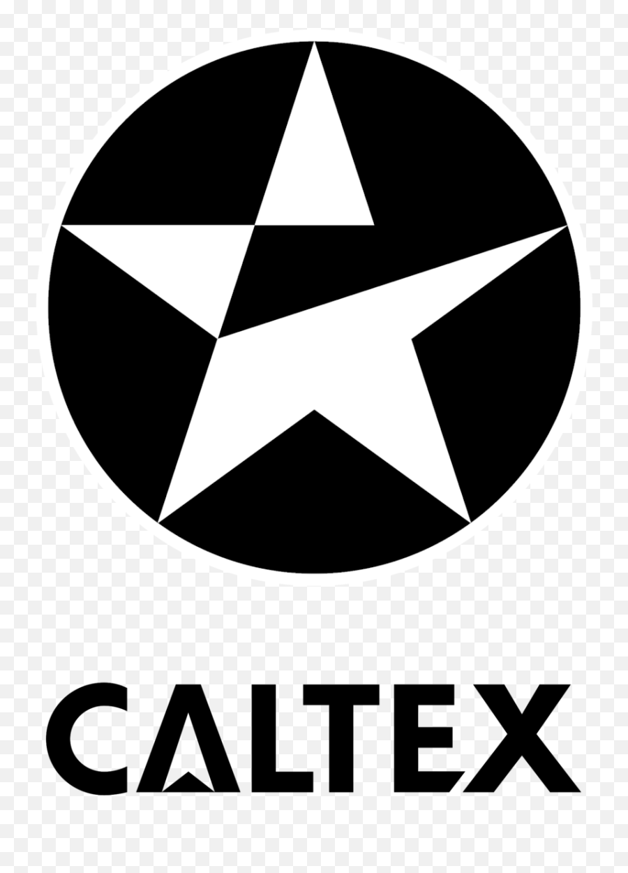 Caltex Logo Black And White - Caltex Emoji,Black And White Logos