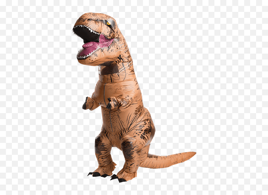 Jurassic World Park Adult Inflatable T - Dinosaur Costume Emoji,Dinosaur Transparent Background