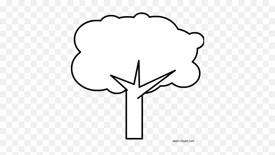 Free Tree Clip Art Images In Png Format - Language Emoji,Oak Leaf Clipart