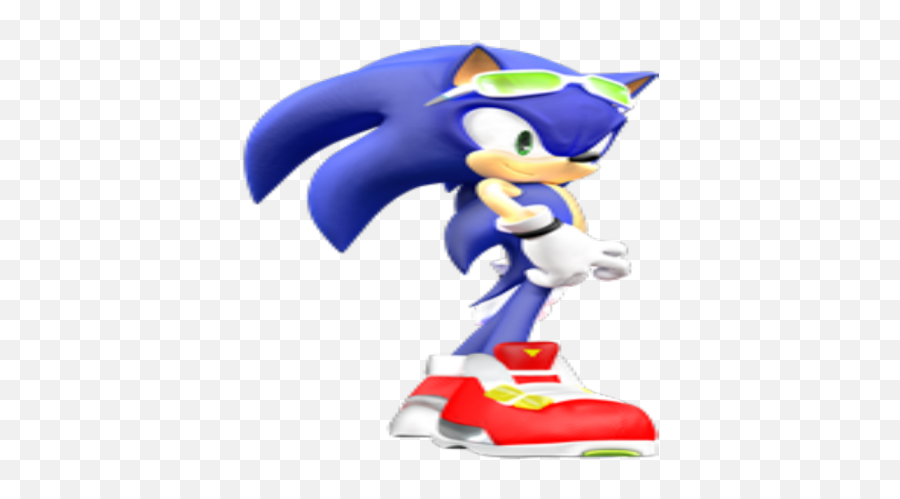 Sonic Riders Sonic The Hedgehog - Roblox Sonic The Hedgehog Emoji,Sonic The Hedgehog Png
