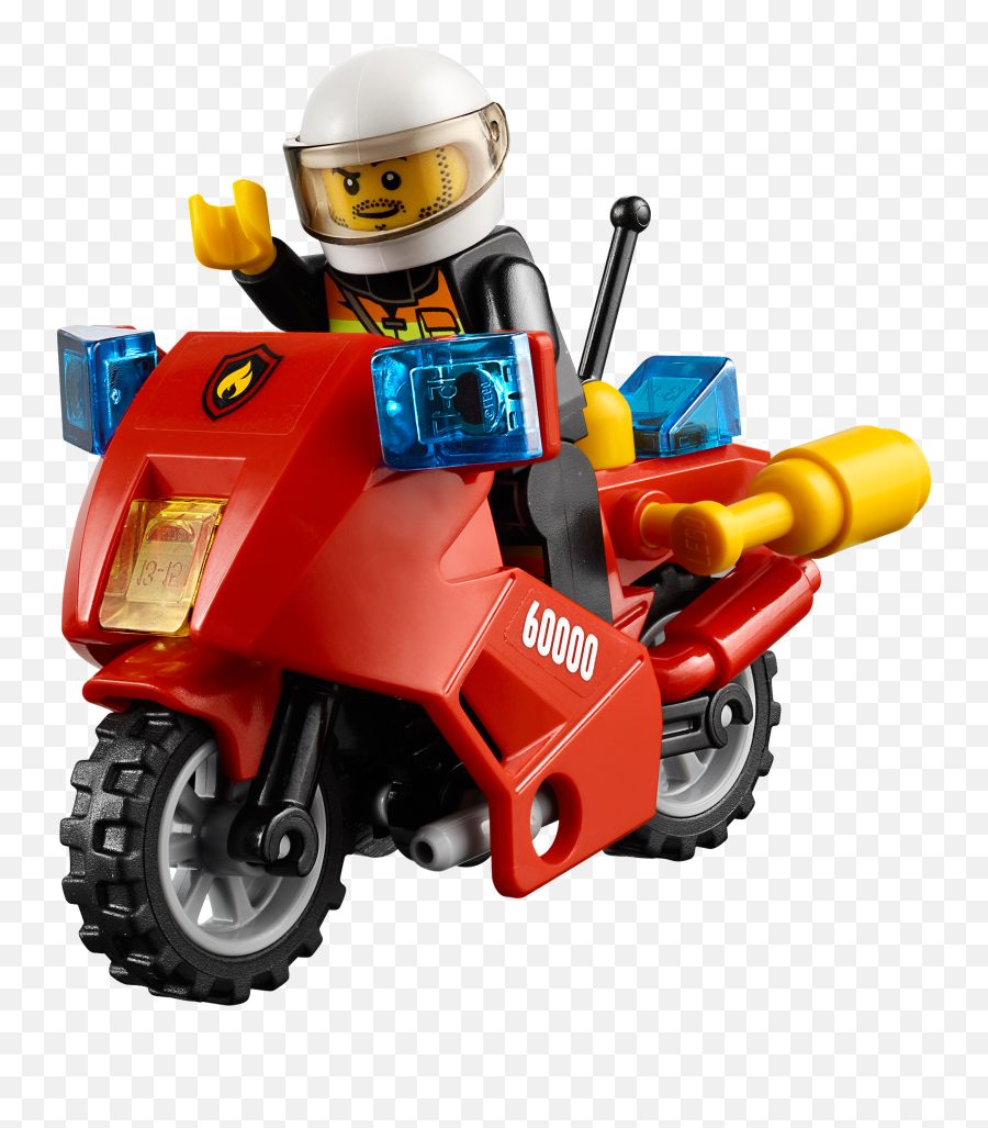 Toy Png Free Download - Lego Fire Fighter Motorcycle Emoji,Toys Png