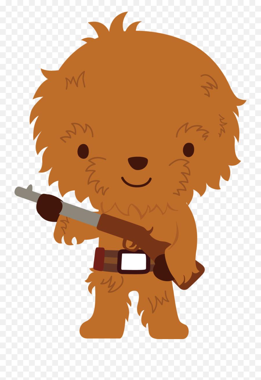 Library Of Star Wars Wookie Jpg Library - Star Wars Baby Clipart Emoji,Star Wars Clipart