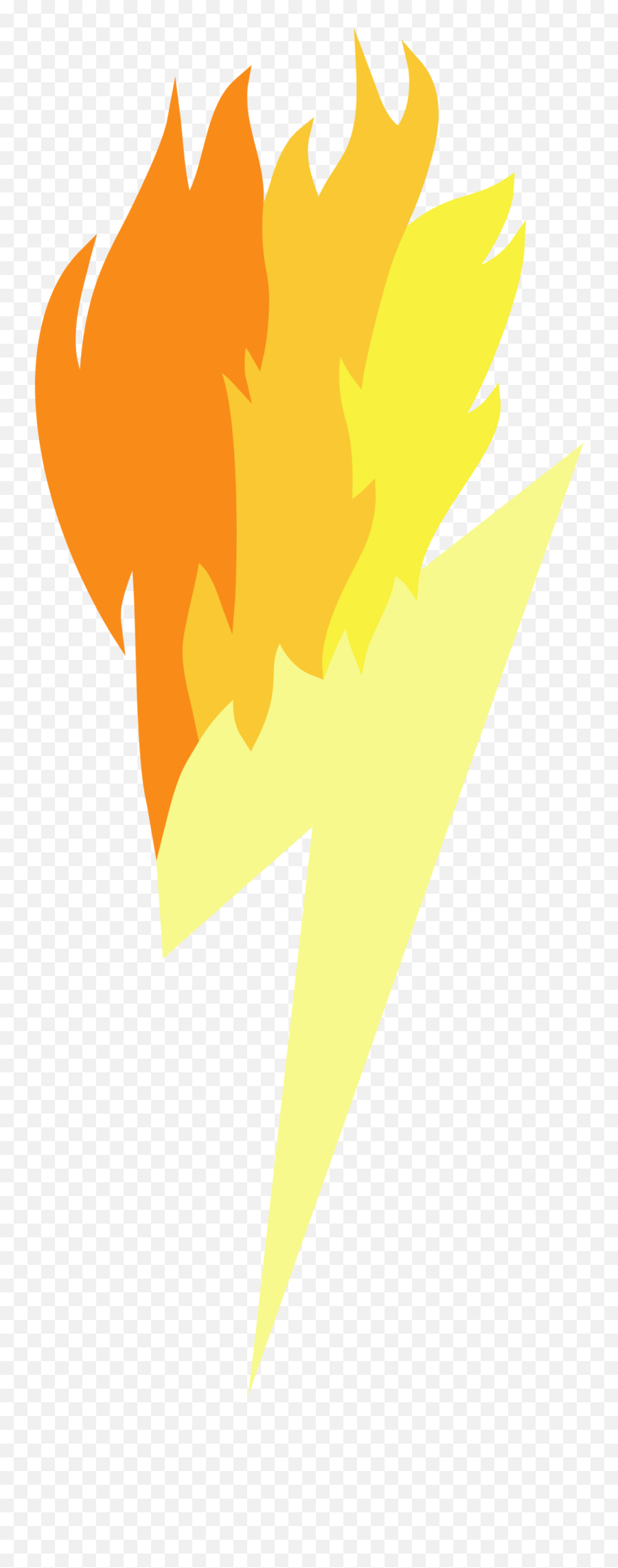Fire Vector - Mlp Thunder Cutie Mark Transparent Png Fan Made My Little Pony Cutie Mark Emoji,Fire Vector Png
