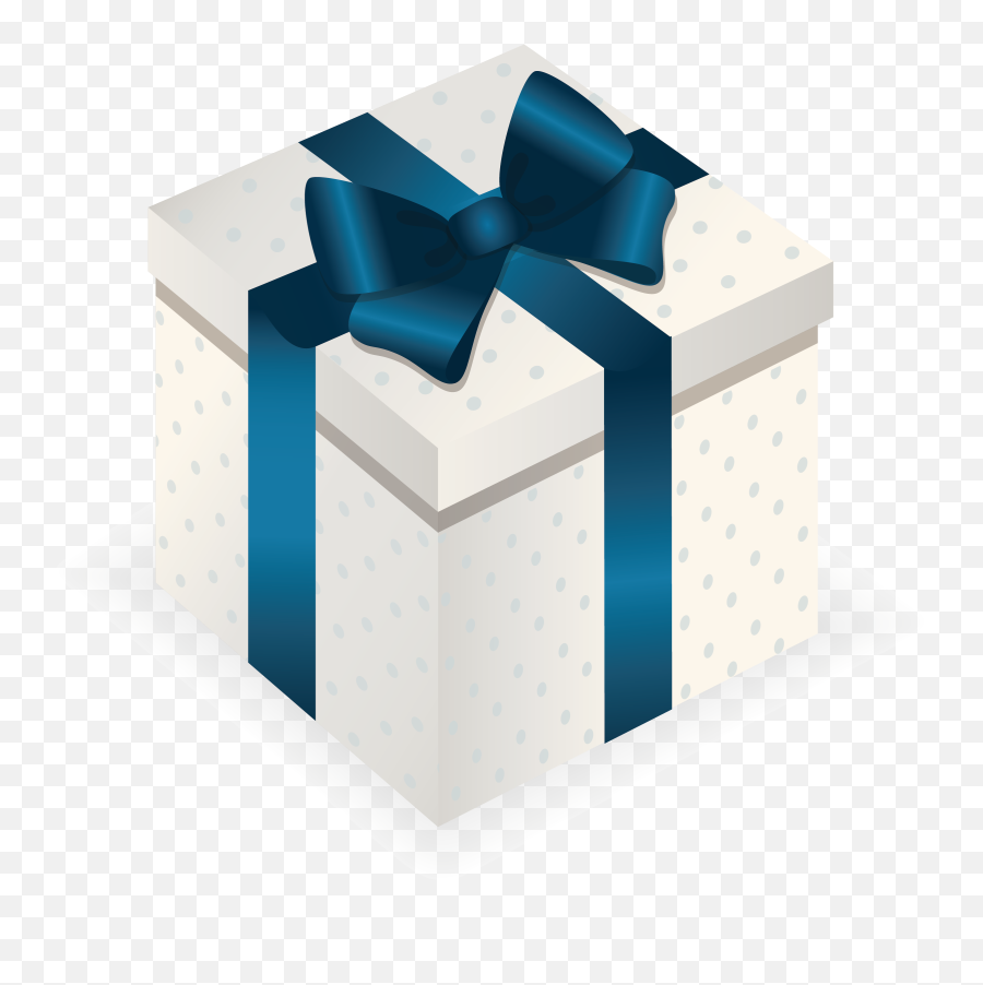Gift Box Christmas - Blue Gift Box Top View Png Download Transparent Background Blue Gift Box Png Emoji,Box Transparent Background