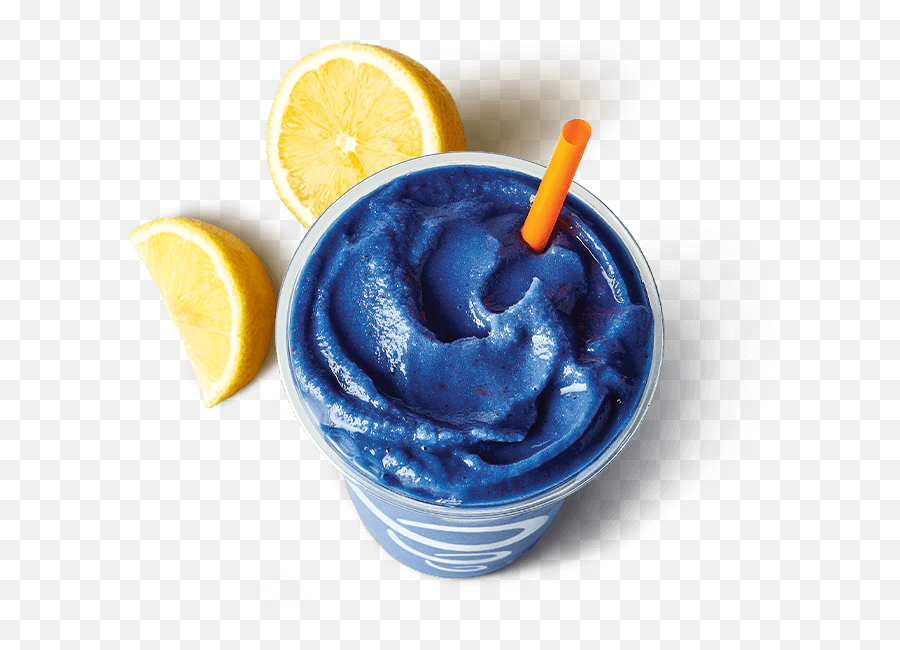 Electric Berry Lemonade Emoji,Transparent Blue