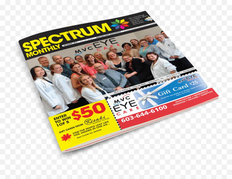 Premium Ad Placement - Spectrum Monthly Local Direct Mail Emoji,Logo Placement