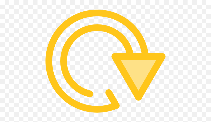 Arrows Reload Orientation Circular Ar 1622239 - Png Yellow Circular Arrow Png Emoji,Circle Arrow Png