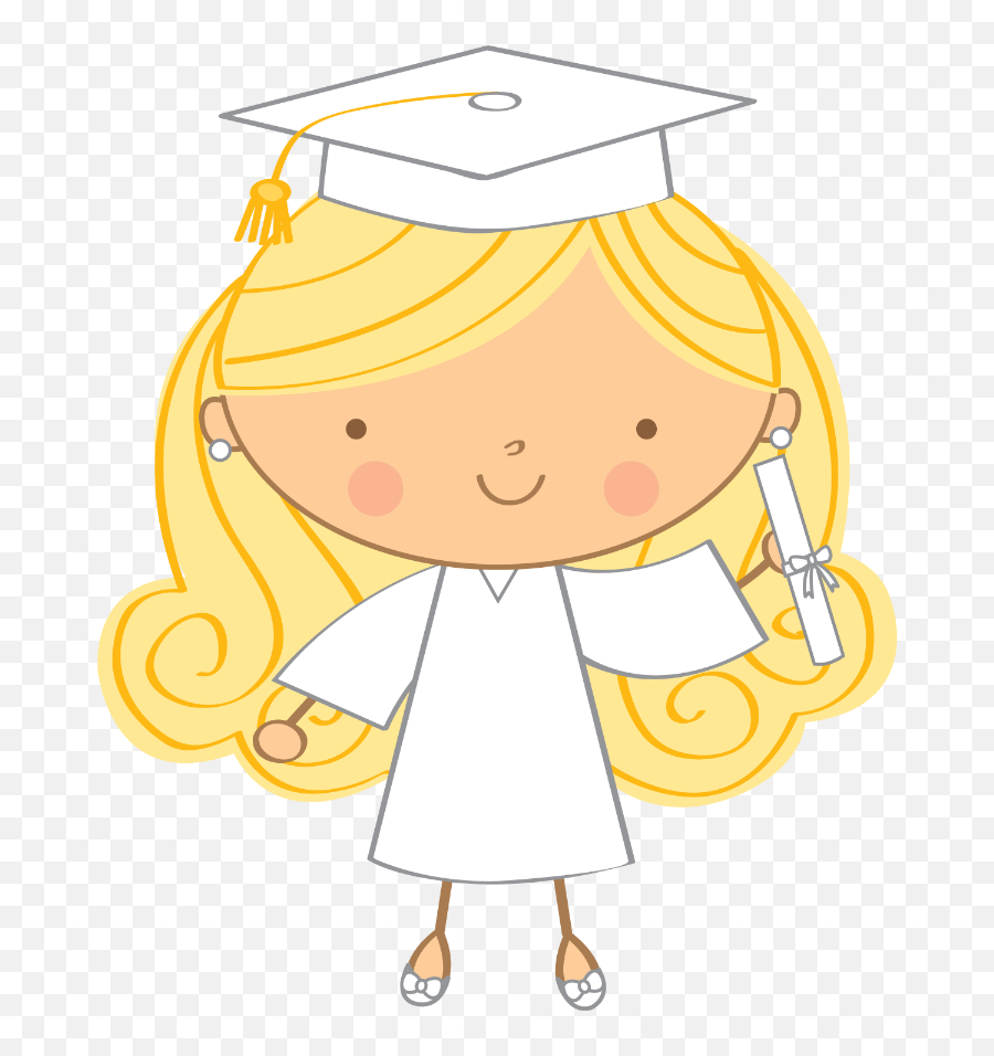 Formatura Graduation Girl Girls Applique Cute Clipart - Formatura Abc Png Emoji,Kindergarten Graduation Clipart