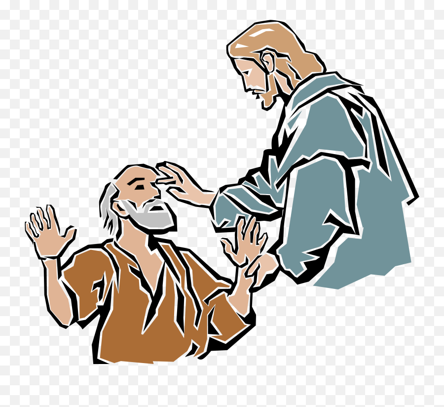Clipart Of Jesus Healing Emoji,Jesus Clipart