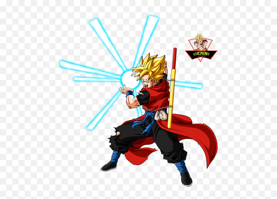 Dragon Ball Super Heroes Goku Xeno Ssj - Dragon Ball Goku Xeno Ssj Emoji,Kamehameha Png
