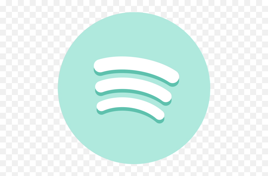Download Spotify Client Icon Free - Spotify Icon Aesthetic Mint Green Emoji,Spotify Logo