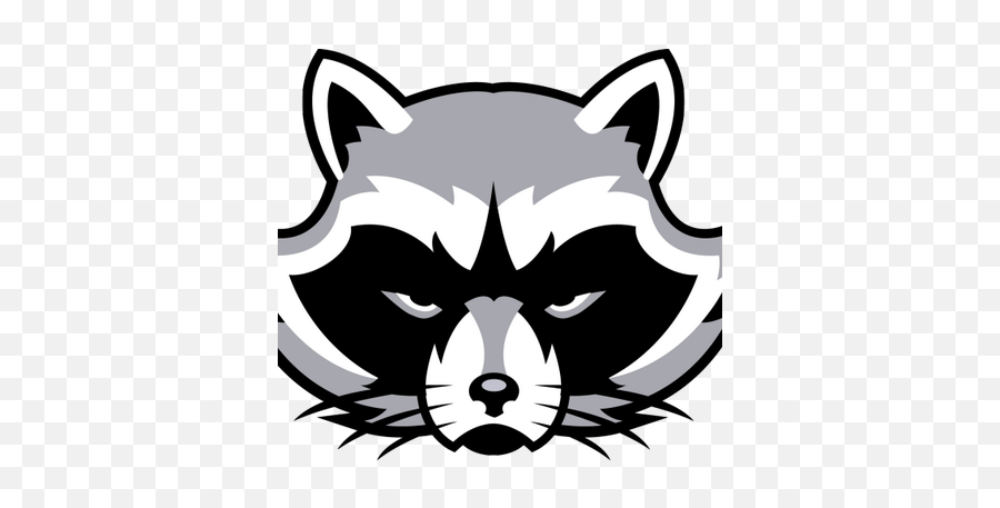 Raging Racoon - Angry Cartoon Raccoon Face Emoji,Raccoon Clipart