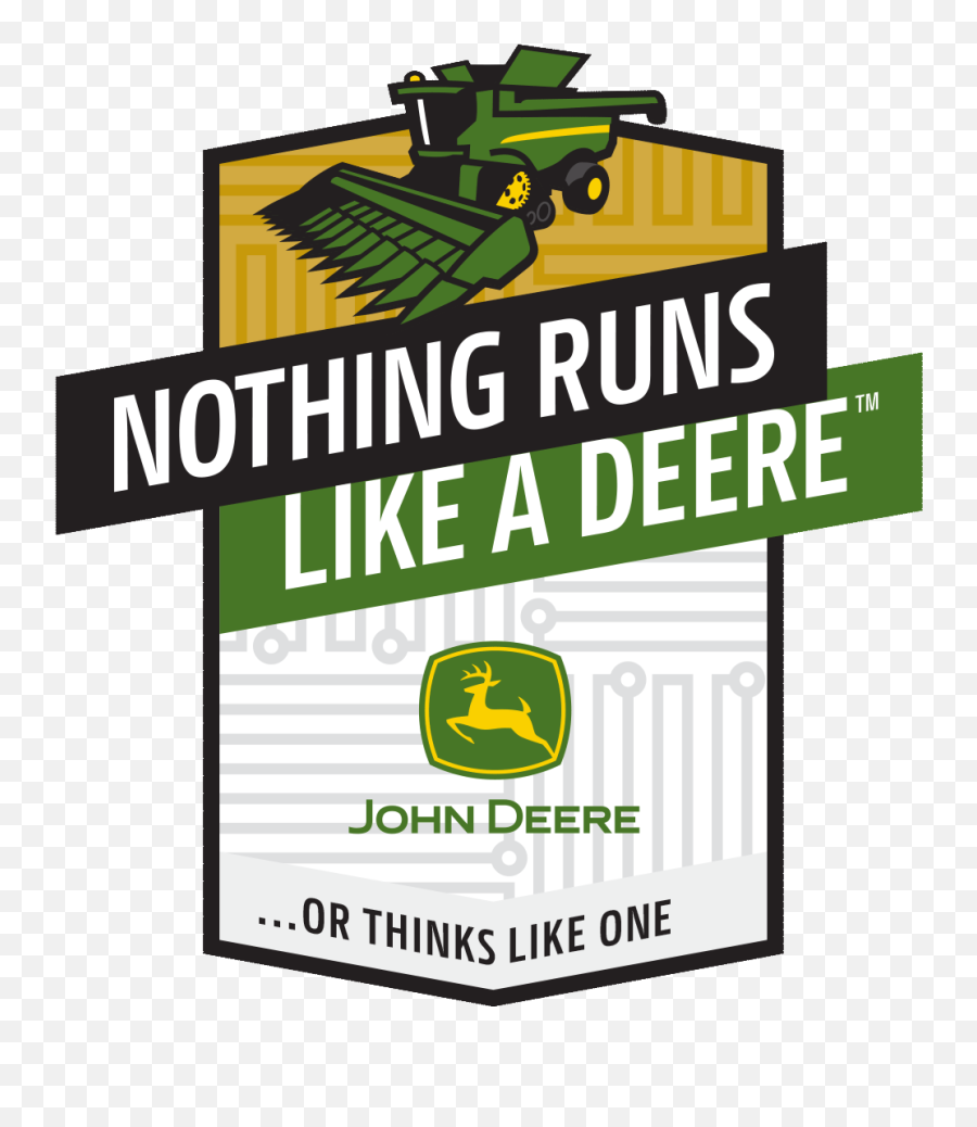 The - John Deere Nothing Runs Like A Deere Emoji,John Deere Logo