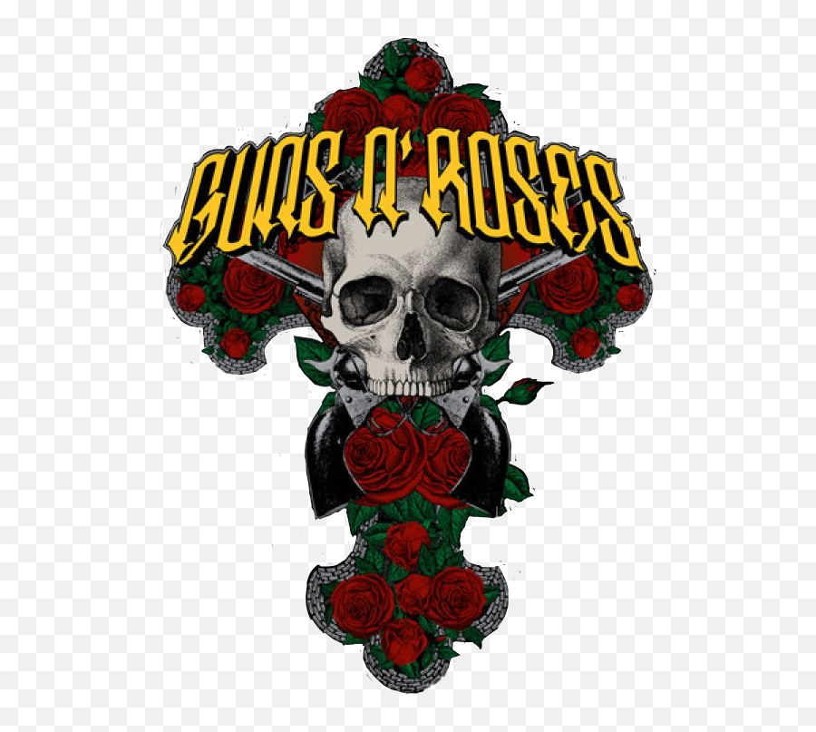 Guns N Roses Sticker By Juliamedeirosm13 Emoji,Guns N' Roses Logo