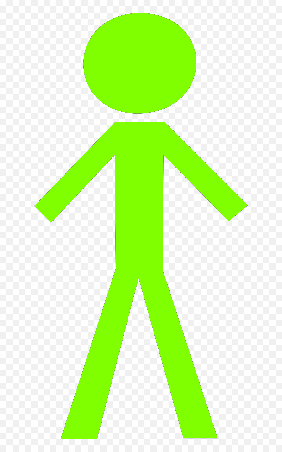 Human Svg Vector Human Clip Art - Svg Clipart Green Stickman Emoji,Human Clipart
